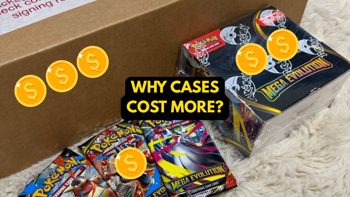 Why Are Pokmon Cases More Expensive Than Booster Boxes and Loose Pack   Sawadeekard