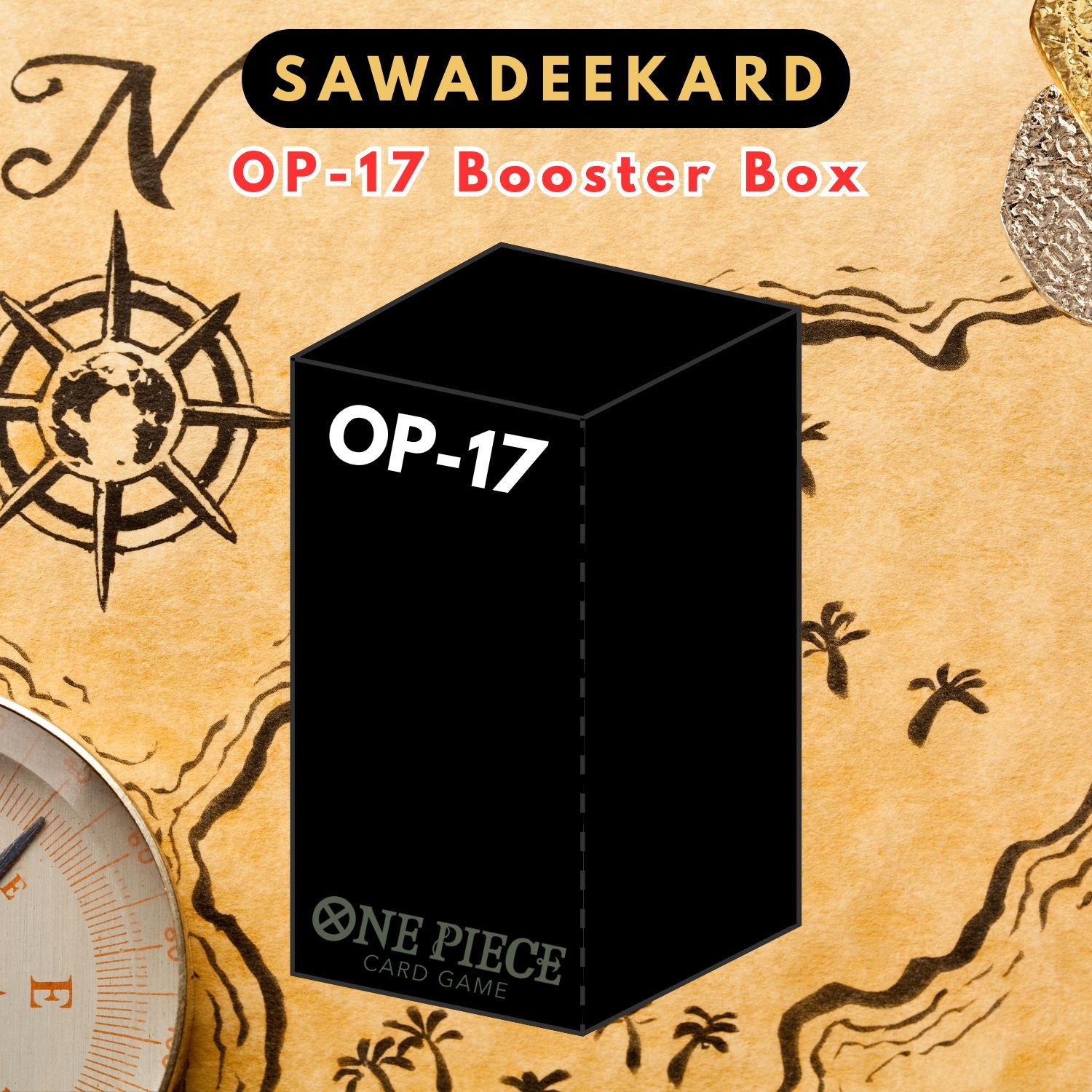 Preorder One Piece OP17 The Worlds Strongest Warriors Booster Box (Japanese) | Sawadeekard Preorder One Piece OP17 The Worlds Strongest Warriors Booster Box (Japanese) | Sawadeekard