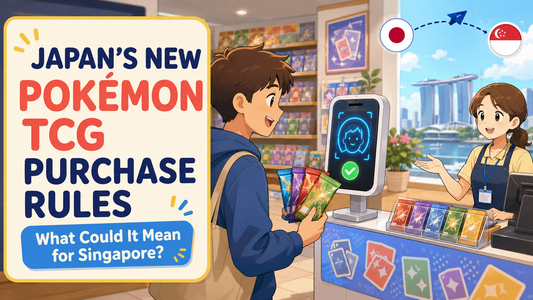 Japan Pokémon TCG facial recognition purchase rules and their potential impact on Japanese Pokémon cards in Singapore