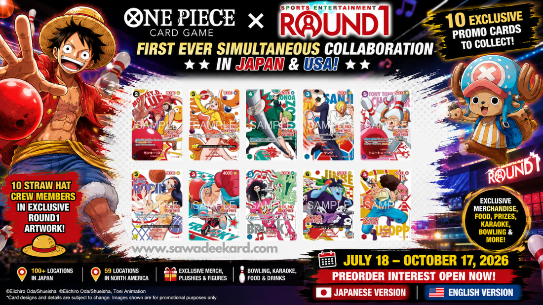 one piece card game english or japanese Dash Pack 2025 ONE PIECE ROUND1 Promo