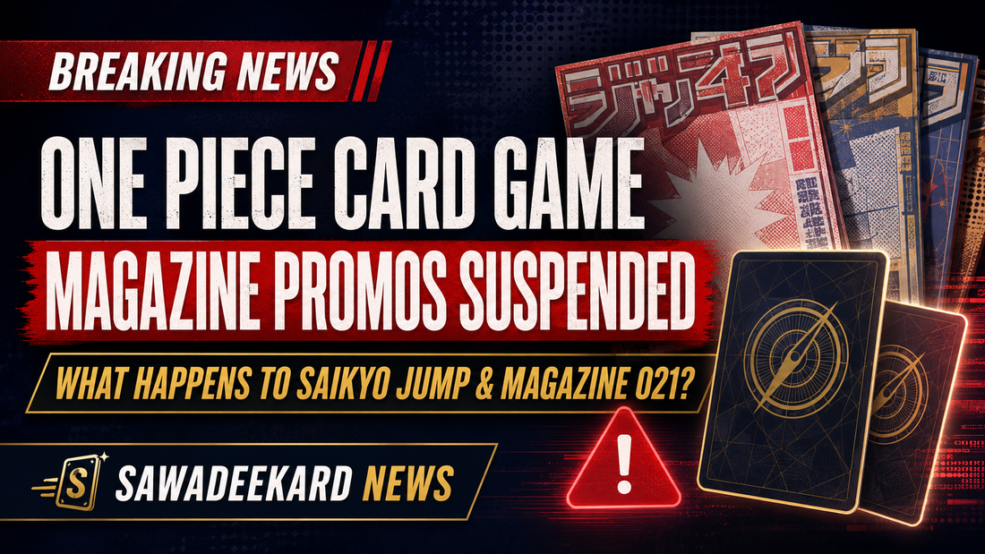 Shueisha Suspends One Piece Card Game Magazine Promos: Are Saikyo Jump and Magazine 021 Affected?