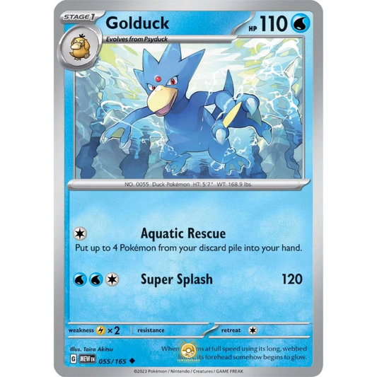 [ENG]	SV3.5	151:	055/165	Golduck	U	(Non-Foil)