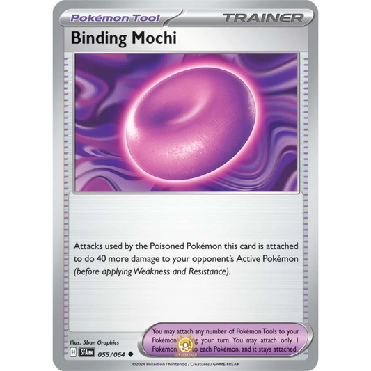 [ENG] Pokemon SV6.5 Shrouded Fable: 055/064 Binding Mochi [Pokemon Tool] [U - Uncommon] (Non-foil)