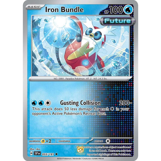 [ENG] Pokemon SV08 Surging Sparks: 055/191 Iron Bundle [Water] [U - Uncommon] (Non-foil)