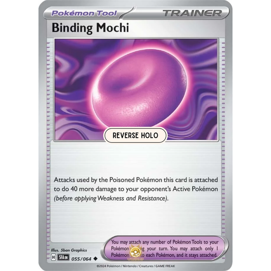 [ENG] Pokemon SV6.5 Shrouded Fable: 055/064 Binding Mochi [Pokemon Tool] [U - Uncommon] (Reverse Holo)