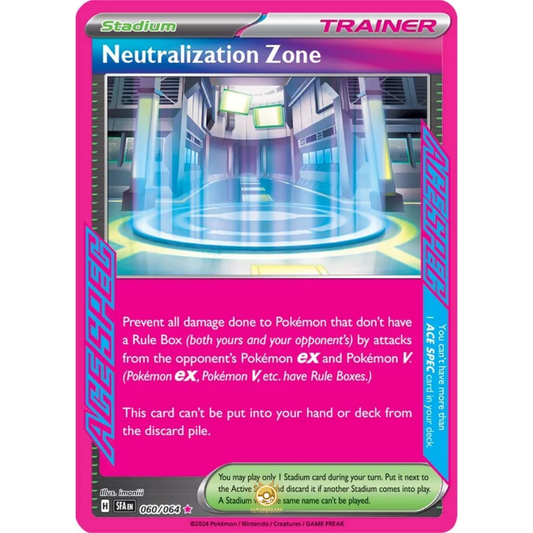 [ENG] Pokemon SV6.5 Shrouded Fable: 060/064 Neutralization Zone [Stadium] [AS - ACE SPEC] (Foil)