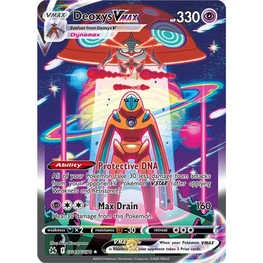 [ENG] SWSH 12.5 Crown Zenith: GG45/GG70 Deoxys VMAX R (Foil)