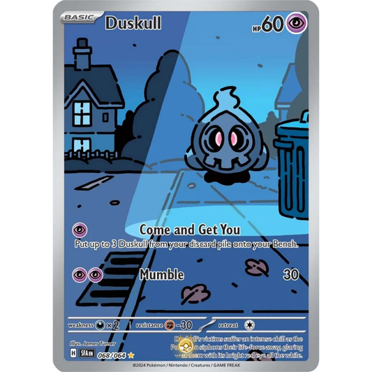 [ENG] Pokemon SV6.5 Shrouded Fable: 068/064 Duskull [Psychic] [IR - Illustration Rare] (Foil)