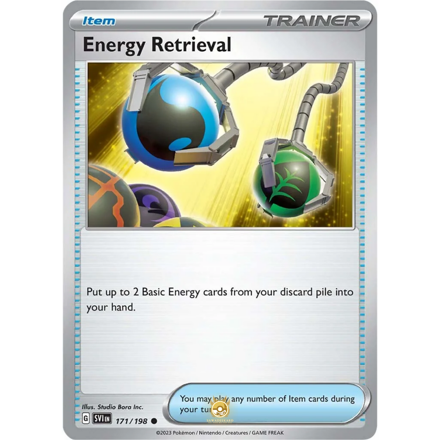 [ENG] SV01 Scarlet Violet Base Set: 171/198 Energy Retrieval C (Non-Foil)