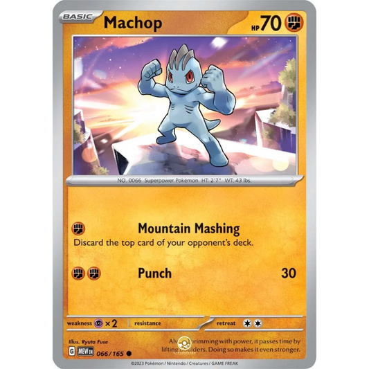 [ENG]	SV3.5	151:	066/165	Machop	C	(Non-Foil)