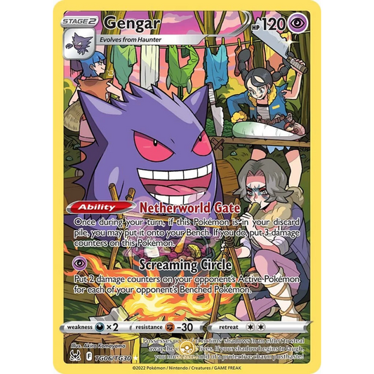 [ENG] SWSH 11 Lost Origin: TG06/TG30 Gengar R (Foil)