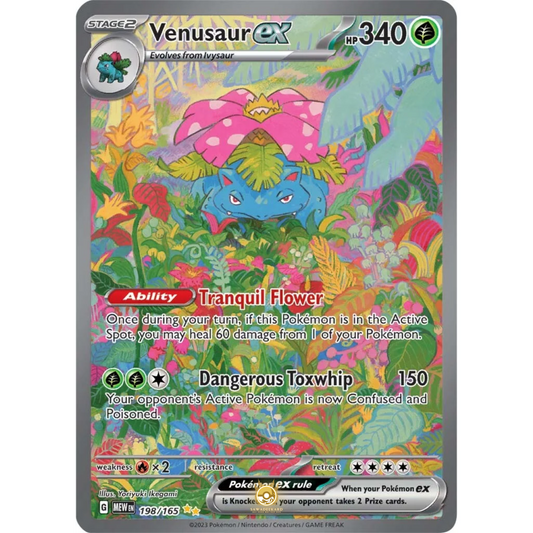 [ENG]	SV3.5	151:	198/165	Venusaur EX	SAR	(Foil)