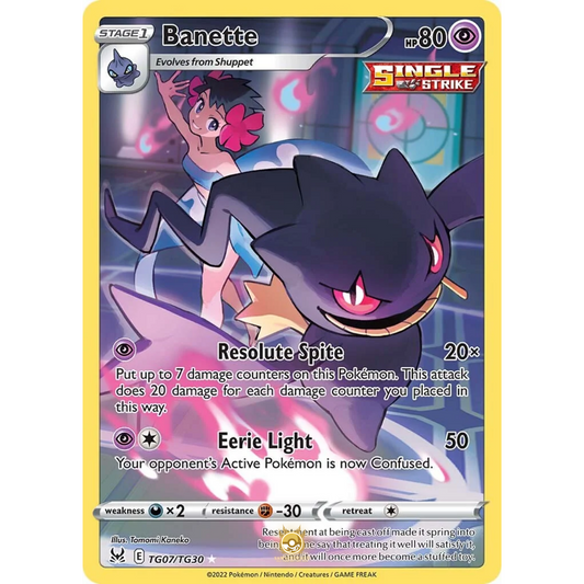 [ENG] SWSH 11 Lost Origin: TG07/TG30 Banette R (Foil)