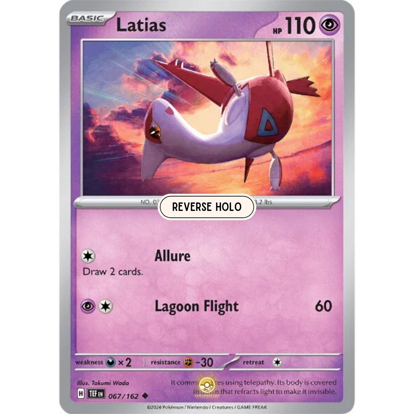 [ENG]	SV05	Temporal Forces:	067/162	Latias	[Psychic]	[U - Uncommon]	(Reverse Holo)