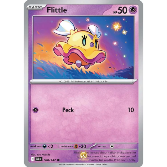 [ENG] Pokemon SV07 Stellar Crown: 068/142 Flittle [Psychic] [C - Common] (Non-foil)