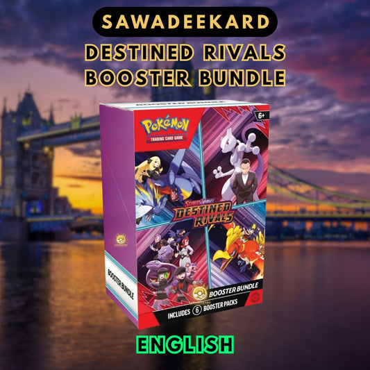 [ENG]	[Scarlet & Violet	SV10]	Destined Rivals	Booster Bundle	Pokemon TCG	(6	Packs)