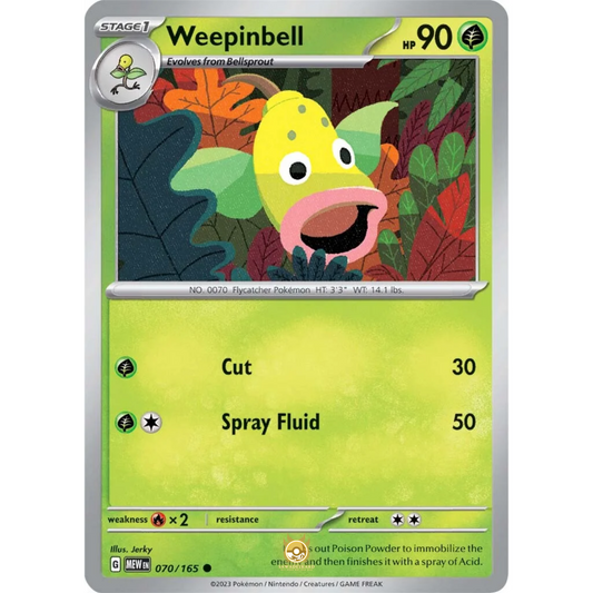 [ENG]	SV3.5	151:	070/165	Weepinbell	C	(Non-Foil)