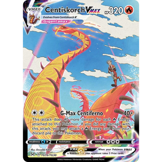 [ENG] SWSH 11 Lost Origin: TG15/TG30 Centiskorch VMAX R (Foil)