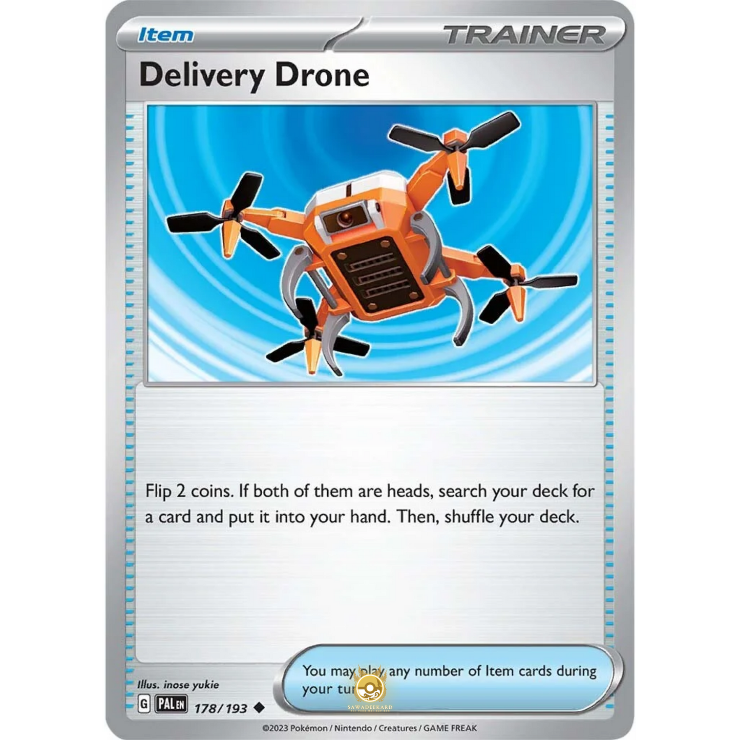 [ENG] SV02 Paldea Evolved: 178/193 Delivery Drone U (Non-Foil)