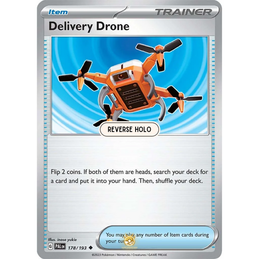 [ENG] SV02 Paldea Evolved: 178/193 Delivery Drone U (Reverse Holo)