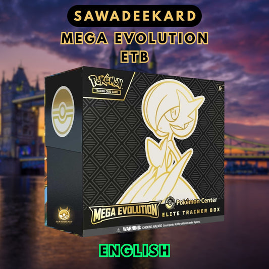 [ENG]	[Mega	ME01]	Mega Evolution (Gardevoir)	Elite Trainer Box	Pokemon TCG	(9	Packs)