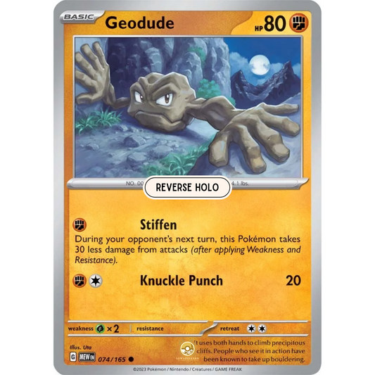 [ENG]	SV3.5	151:	074/165	Geodude	C	(Reverse Holo)