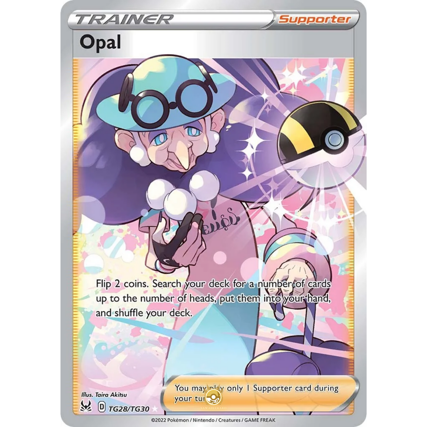 [ENG] SWSH 11 Lost Origin: TG28/TG30 Opal UR (Foil)