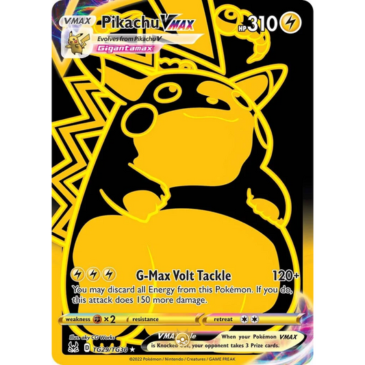 [ENG] SWSH 11 Lost Origin: TG29/TG30 Pikachu VMAX SR (Foil)