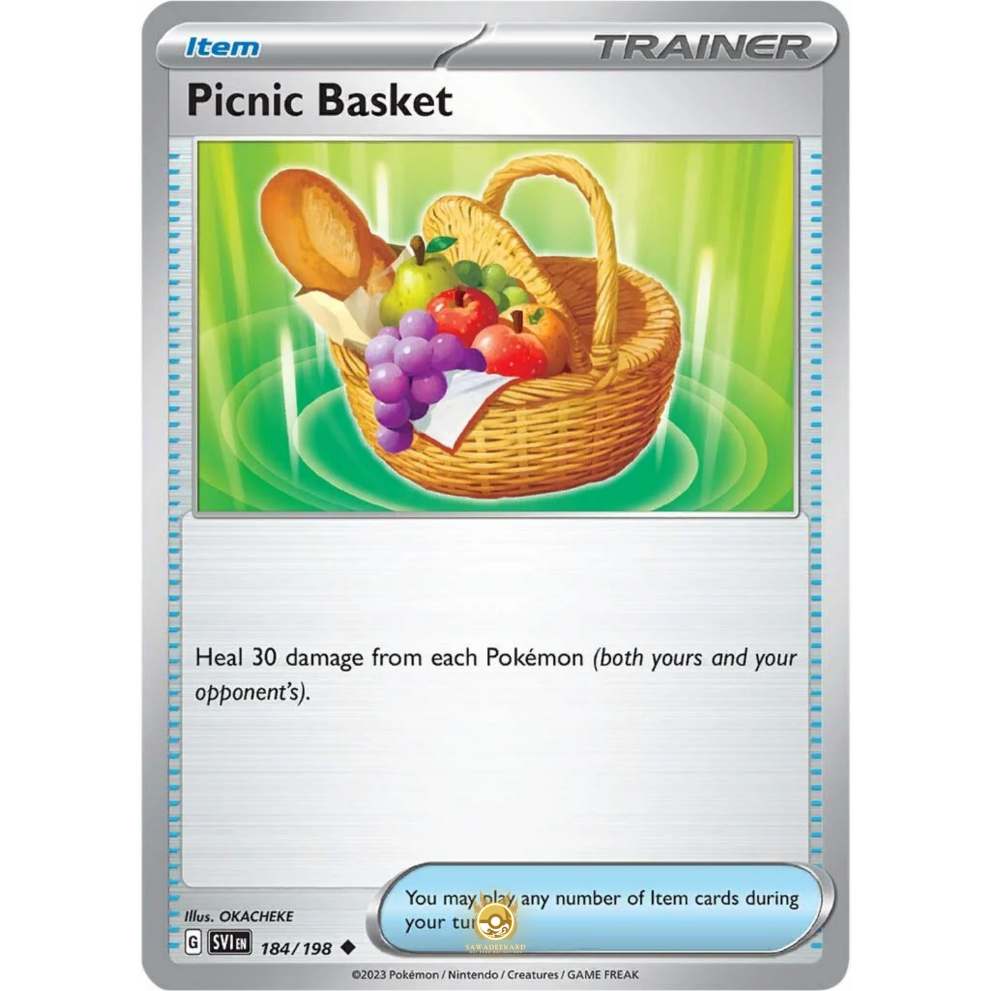 [ENG] SV01 Scarlet Violet Base Set: 184/198 Picnic Basket U (Non-Foil)