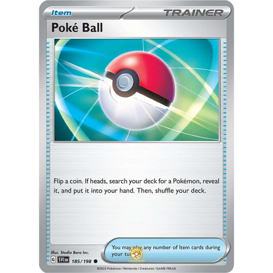 [ENG] SV01 Scarlet Violet Base Set: 185/198 Poke Ball C (Non-Foil)