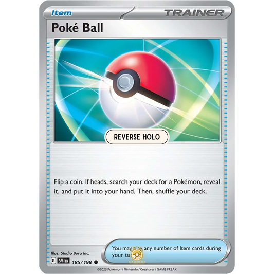 [ENG] SV01 Scarlet Violet Base Set: 185/198 Poke Ball C (Reverse Holo)