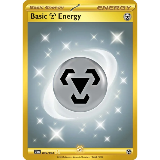 [ENG] Pokemon SV6.5 Shrouded Fable: 099/064 Basic Metal Energy [Metal] [HR - Hyper Rare] (Foil)