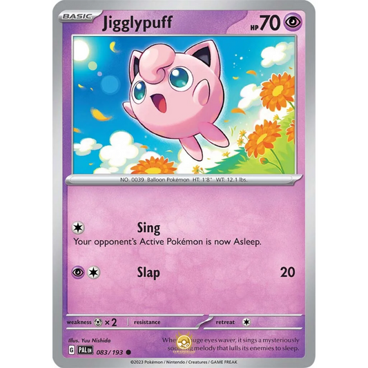 [ENG] SV02 Paldea Evolved: 083/193 Jigglypuff C (Non-Foil)