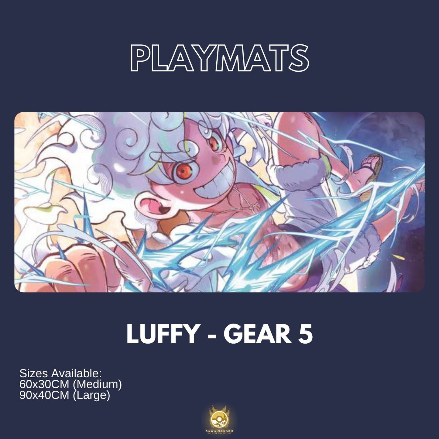 Playmats Keyboard Mouse Pad (Pokemon / One Piece)