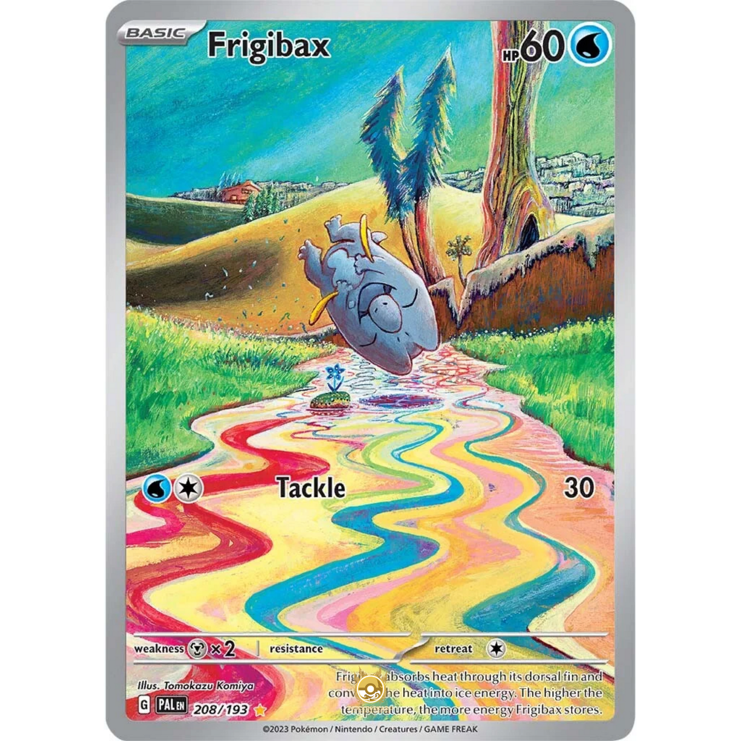 [ENG] SV02 Paldea Evolved: 208/193 Frigibax IR (Foil)