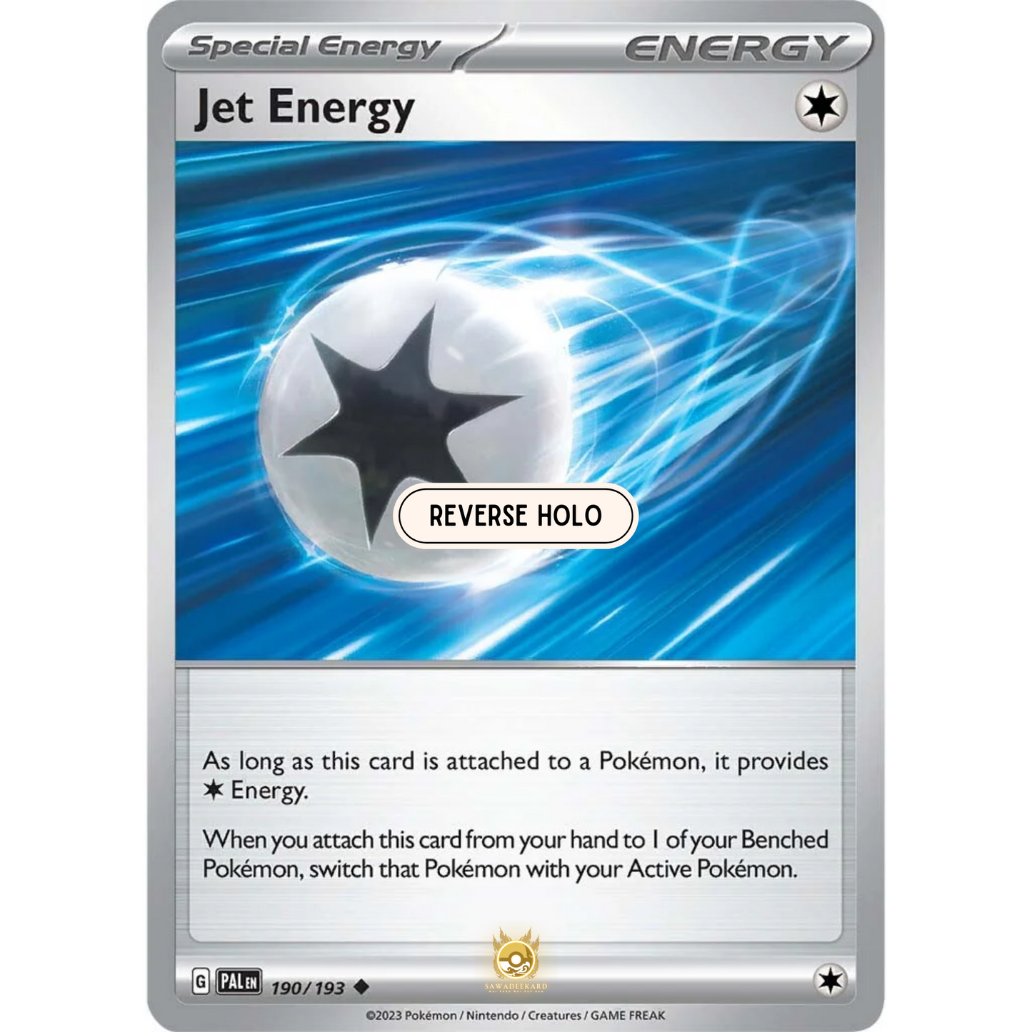 [ENG] SV02 Paldea Evolved: 190/193 Jet Energy U (Reverse Holo)