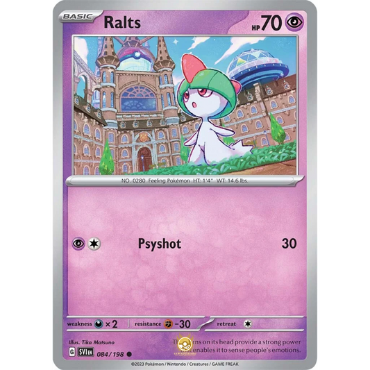 [ENG] SV01 Scarlet Violet Base Set: 084/198 Ralts C (Non-Foil)