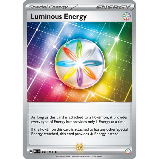 [ENG] SV02 Paldea Evolved: 191/193 Luminous Energy U (Non-Foil)