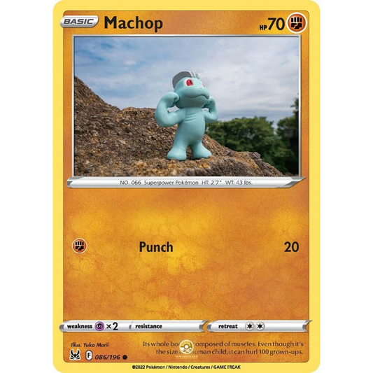 [ENG] SWSH 11 Lost Origin: 086/196 Machop C (Non-Foil)