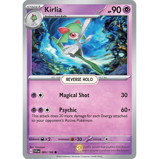 [ENG] SV01 Scarlet Violet Base Set: 085/198 Kirlia C (Reverse Holo)