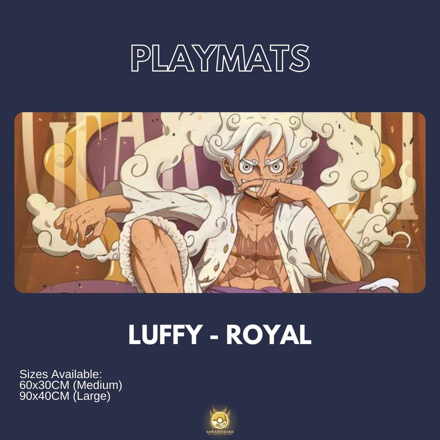 Playmats Keyboard Mouse Pad (Pokemon / One Piece)