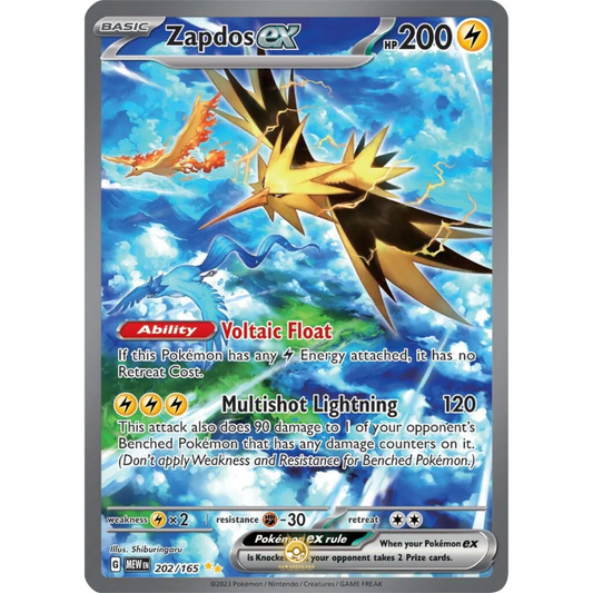 [ENG]	SV3.5	151:	202/165	Zapdos EX	SIR	(Foil)