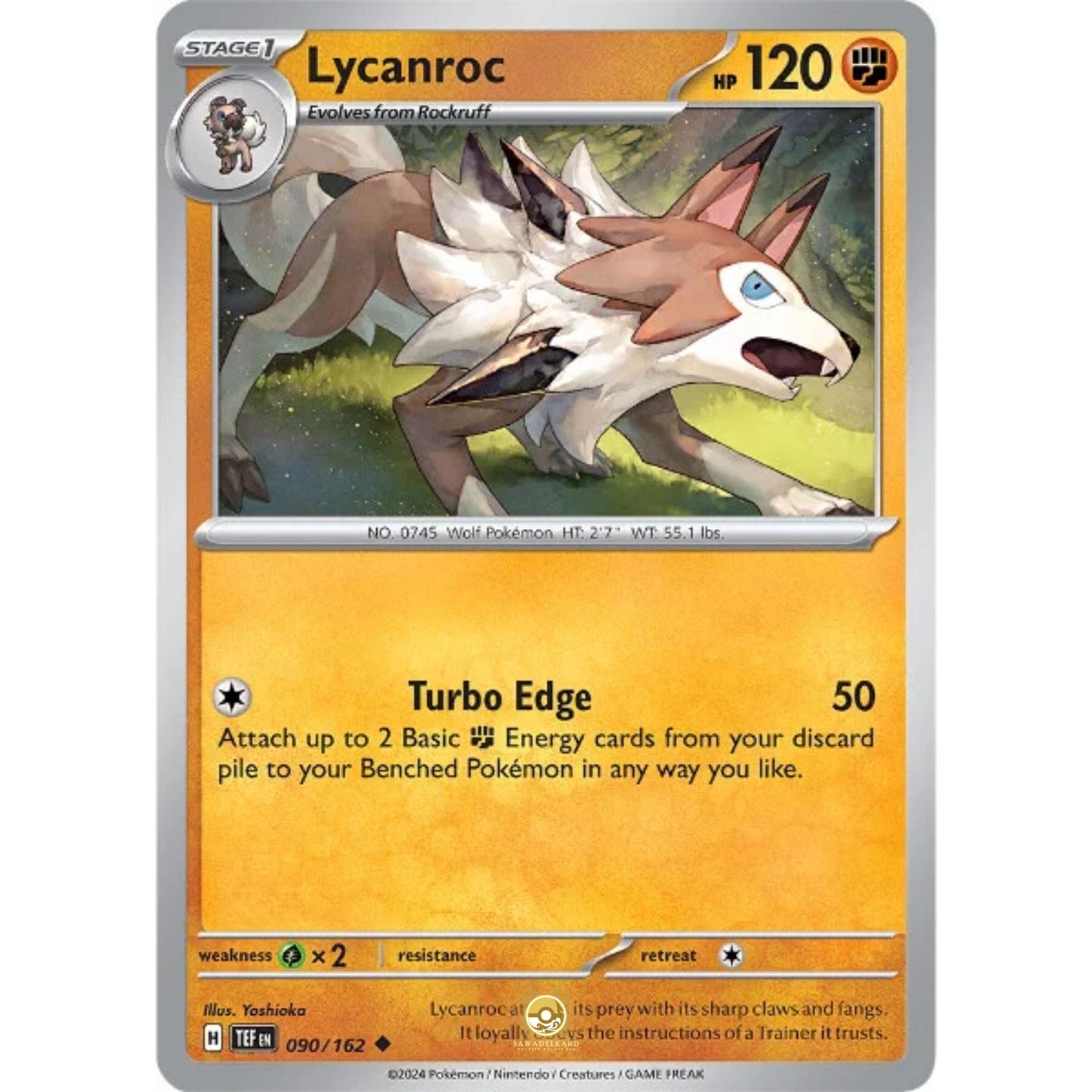 [ENG]	SV05	Temporal Forces:	090/162	Lycanroc	[Fighting]	[U - Uncommon]	(Non-Foil)