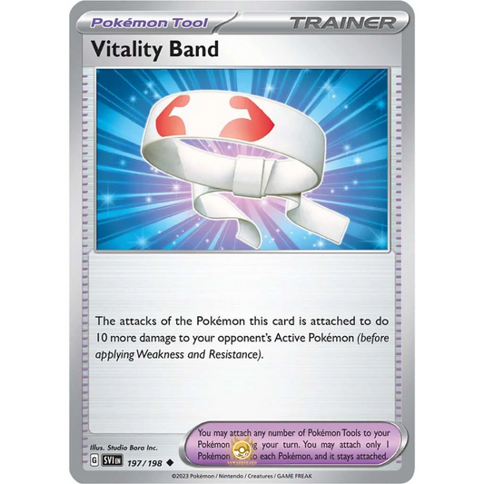 [ENG] SV01 Scarlet Violet Base Set: 197/198 Vitality Band U (Non-Foil)