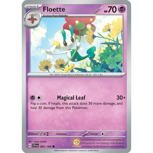 [ENG] SV01 Scarlet Violet Base Set: 092/198 Floette C (Non-Foil)