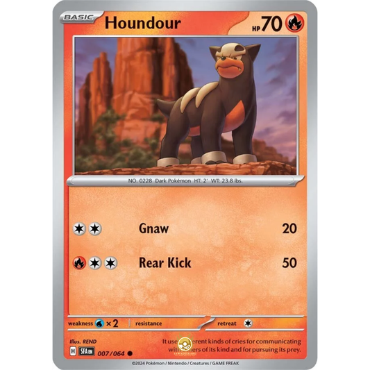 [ENG] Pokemon SV6.5 Shrouded Fable: 007/064 Houndour [Fire] [C - Common] (Non-foil)