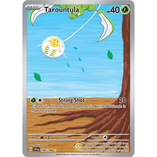 [ENG] SV01 Scarlet Violet Base Set: 199/198 Tarountula IR (Foil)