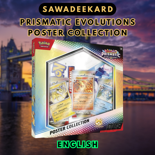 [ENG] Prismatic Evolutions Poster Collection Pokemon TCG