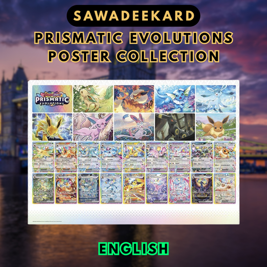 [ENG] Prismatic Evolutions Poster Collection Pokemon TCG