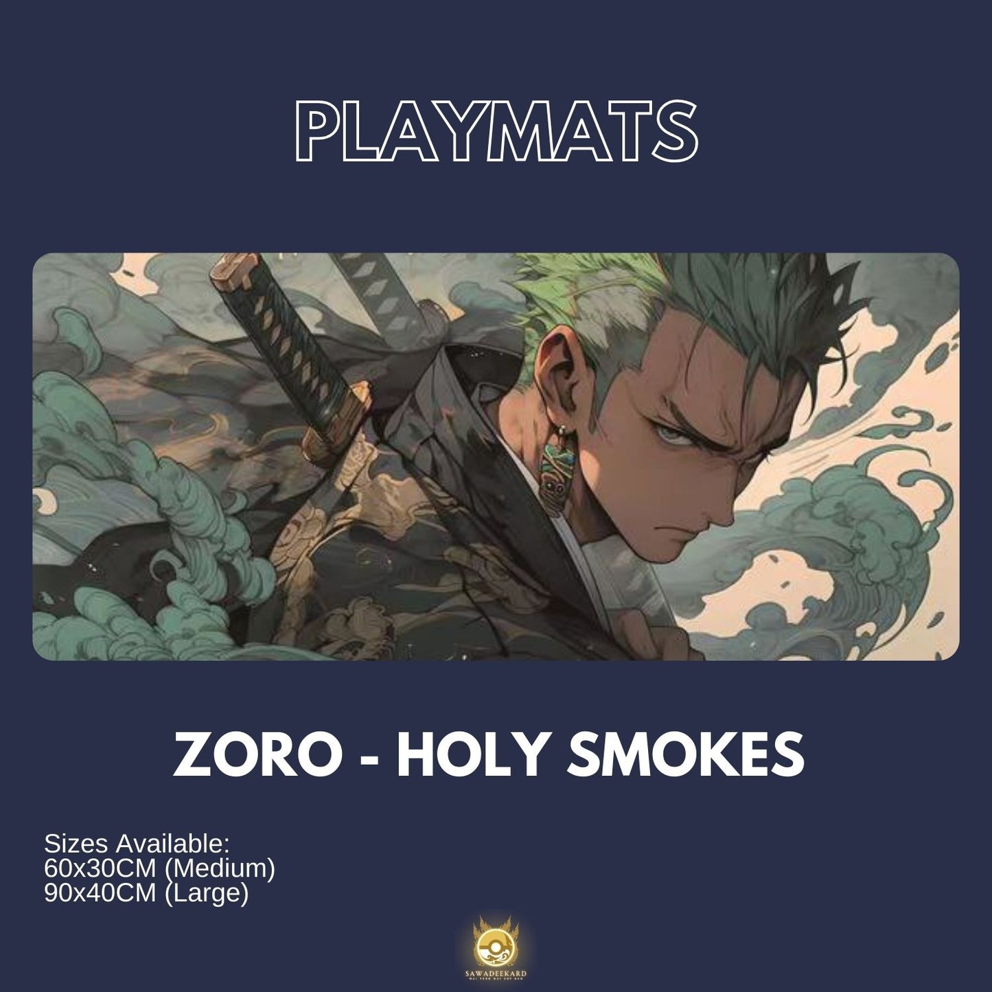 Playmats Keyboard Mouse Pad (Pokemon / One Piece)